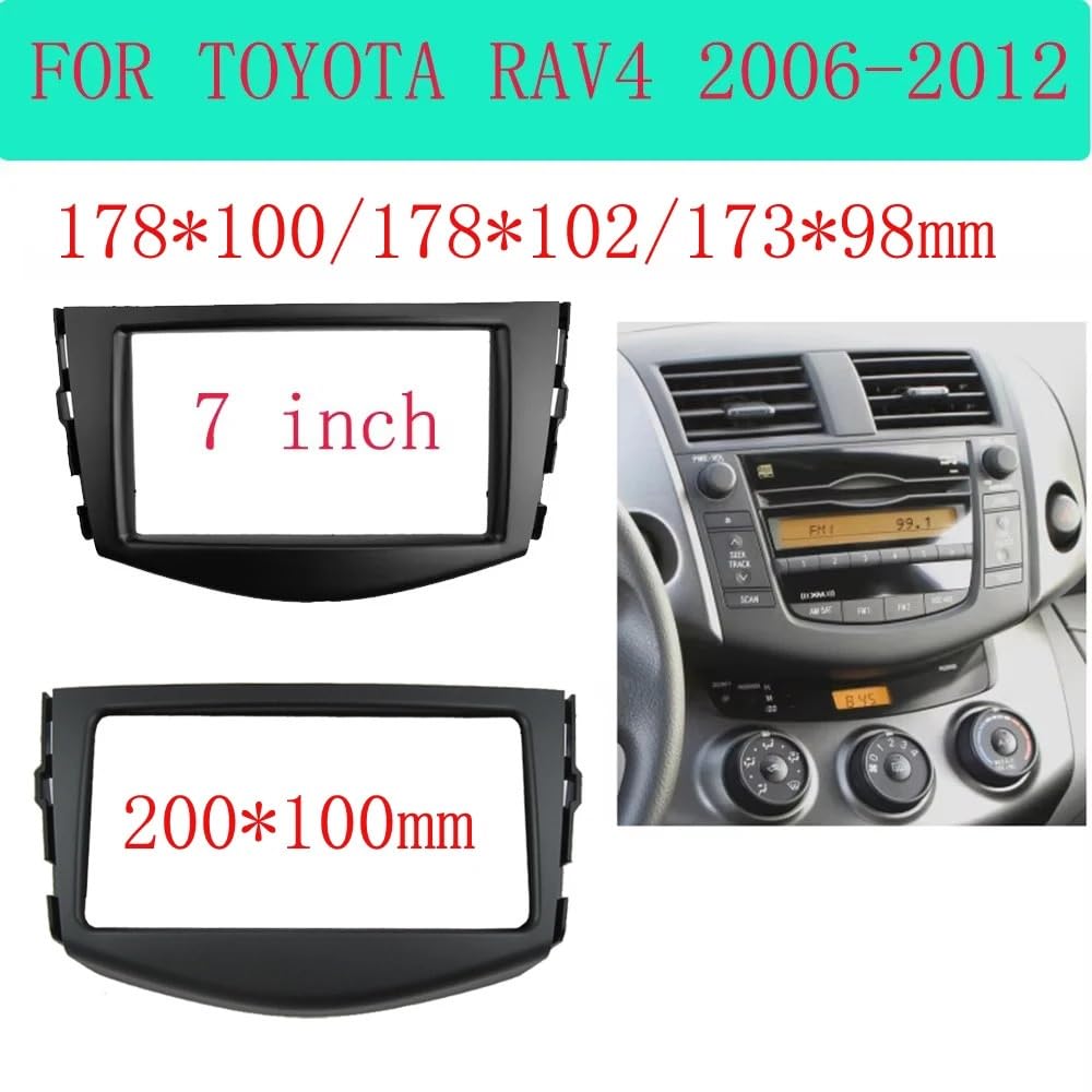 zaślepki radia Dla Toyota Rav4 2006-2012