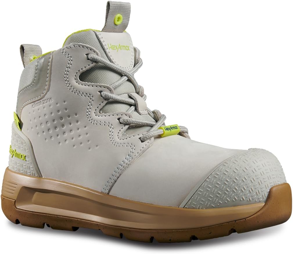 HexArmor Women's Safety Work Boots | Composite Toe Cap, Heeled, Water Resistant, Durable & Lightweight | Xtend Series