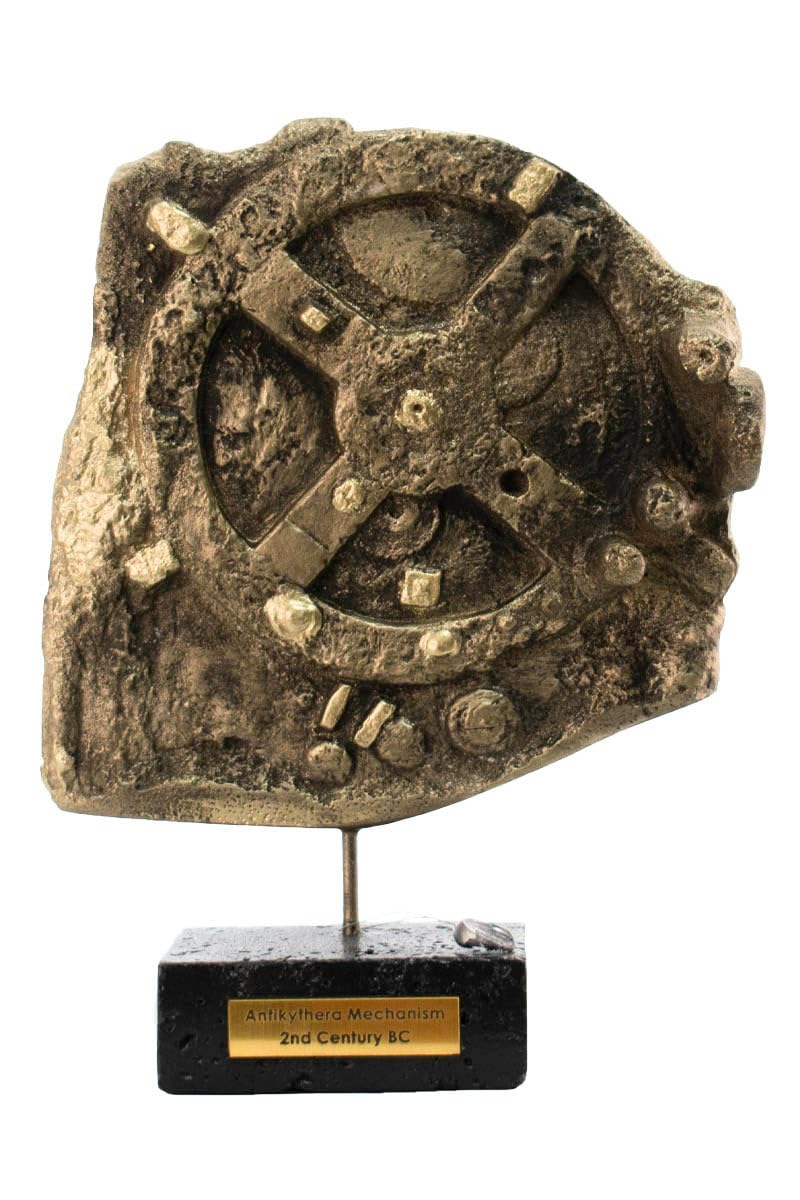 ArtCulture Antikythera Mechanism Device Computer Famous Treasure Mystery Ancient Greek Replica Greece Architecture Statue for Home Decor Accessories | Handmade Authentic Gift Home Decor
