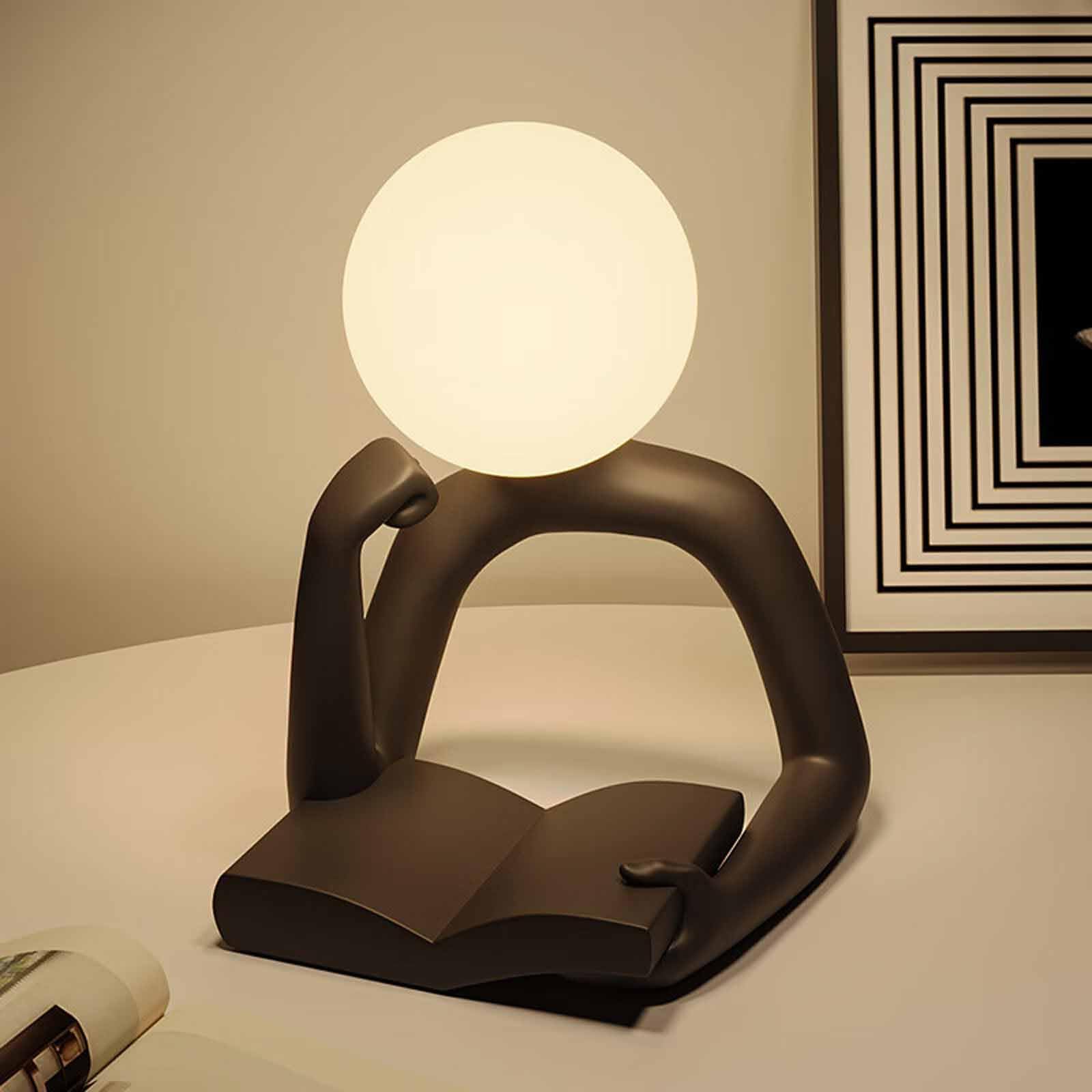 Creative Reading Lamp, 2026 New Artistic Human Figure Desk L