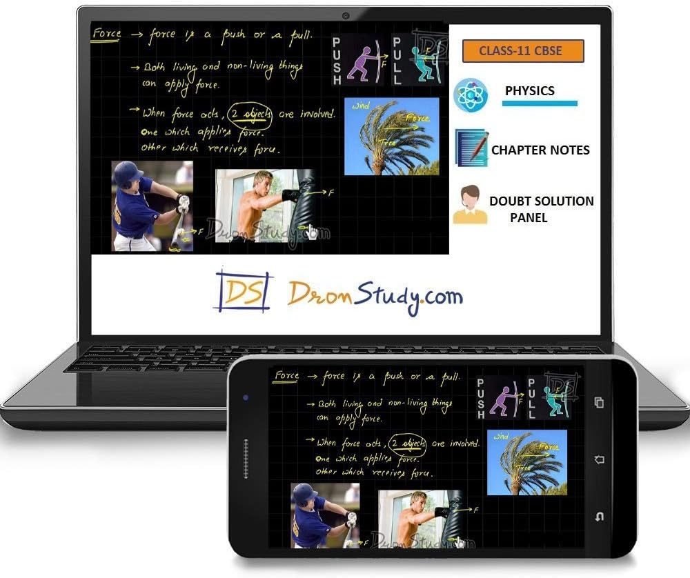 DronStudy Class 11 CBSE Physics Video Lectures In SD Card
