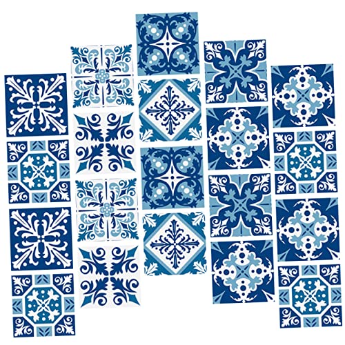 HOMOCONO 10 Piezas Pegatinas de Azulejos Autoadhesivas para Decoración Cocina Impermeables y Removibles