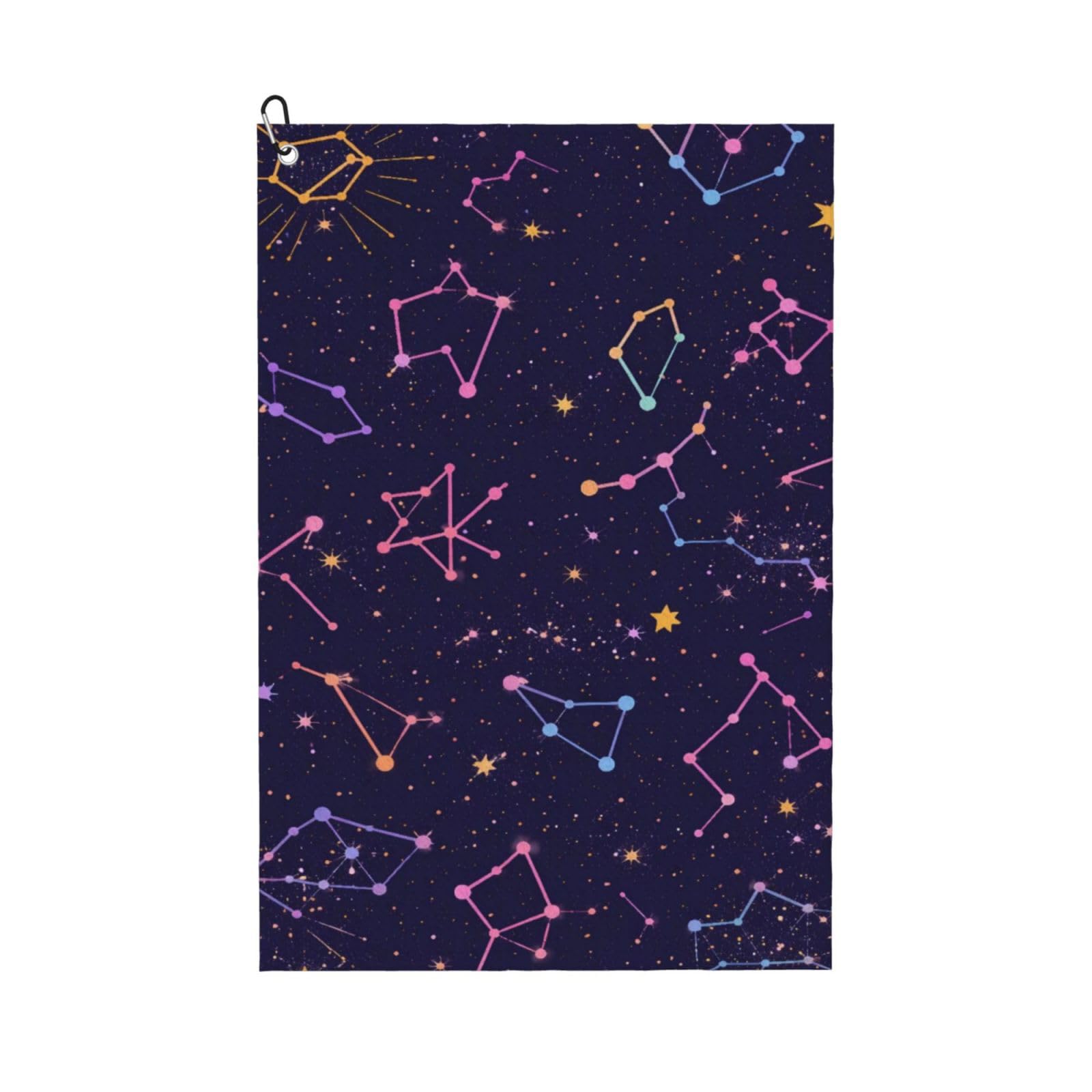 BSDFGSDD Space Galaxy Constellation Golf Towel 24 x 16 inches