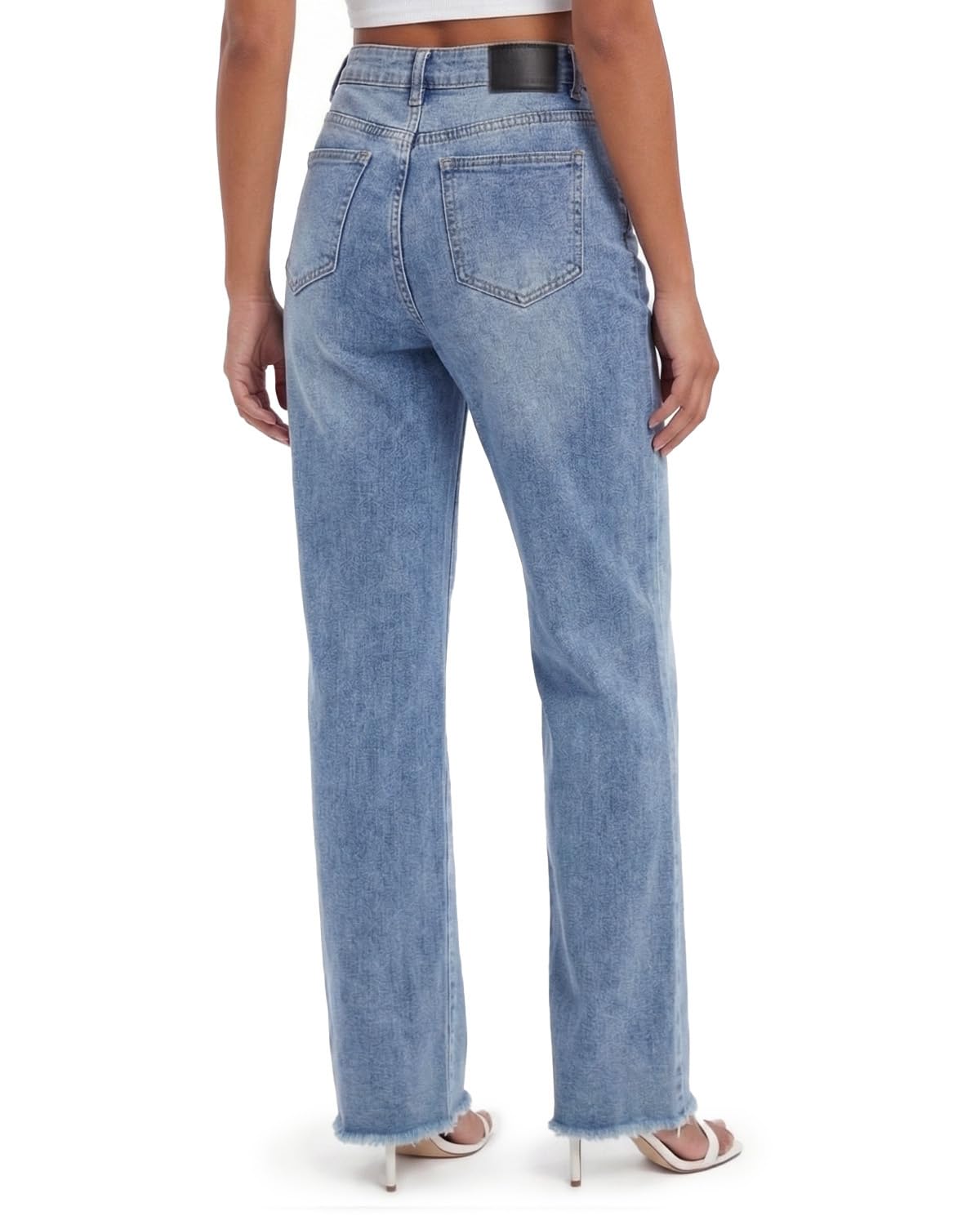 Zylioo Jeans Damen Hose Extra Lang Bein Jeanshose Tall Female Hose Elegant