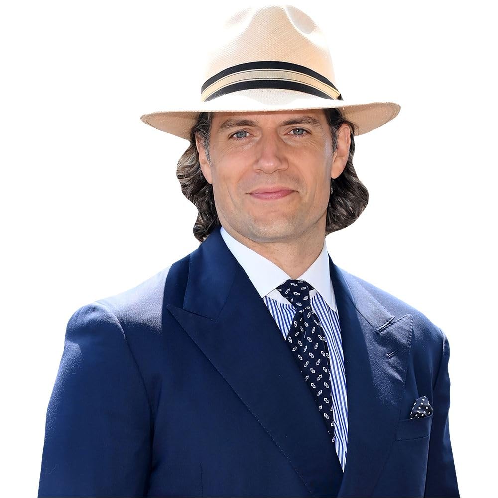 Henry Cavill (Blue Tie) Half Body Buddy Cutout