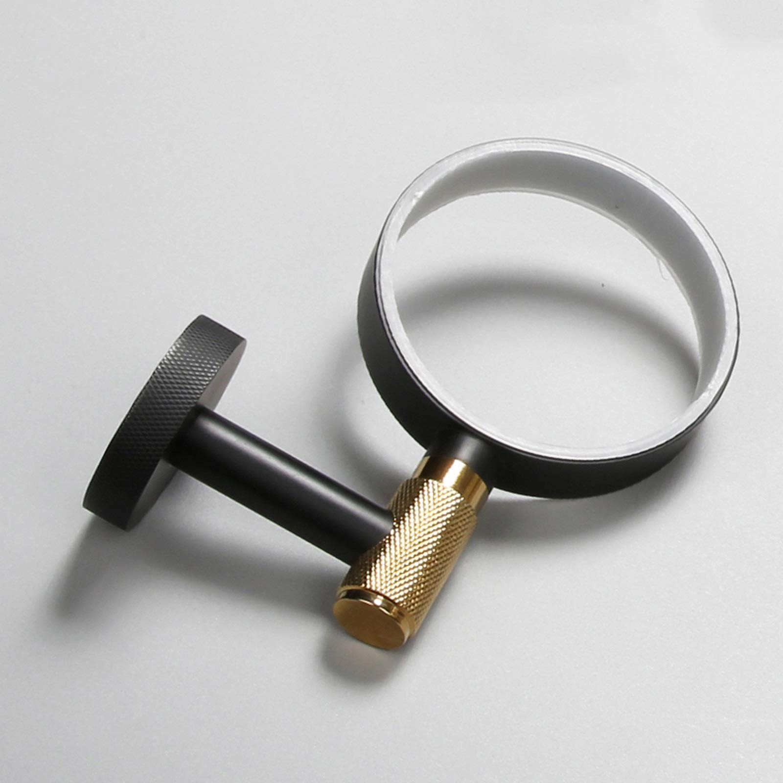 Escobillero Baño Conjunto de tazón de Inodoro congelado Conjunto de Vidrio Taza de Vidrio Limpieza Integral Aseo Limpieza de Inodoro sin Perforado (montado en la Pared) Escobillas WC