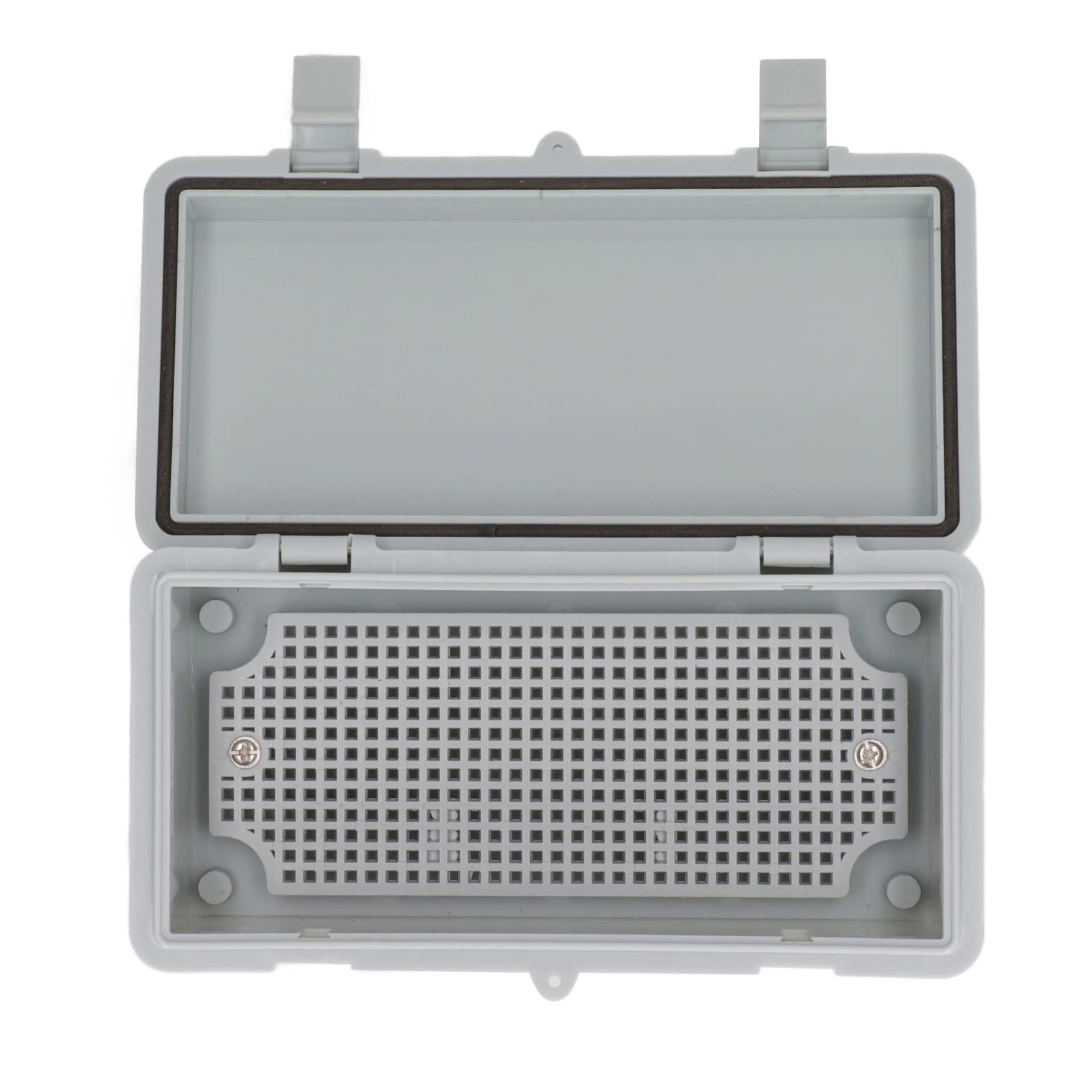 Scatola di Giunzione Resistente All'acqua 200 X 100 X 70 Mm, Custodia Elettrica per Progetti Fai Te All'aperto, Custodia di Alimentazione ABS IP67 con Resistenza Agli Urti e