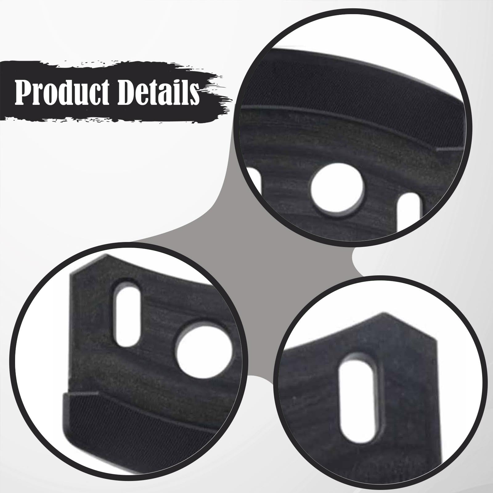 Patins de glissement pour souffleuse à neige M135188 Accessoire universel pour souffleuse à neige G110 M46530