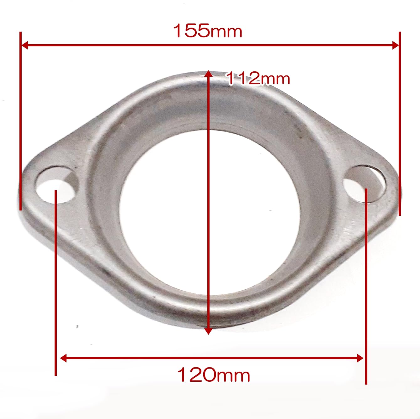 Amazon | マフラー 球面フランジ ステンレス製 76φ（76㎜）用 フランジ