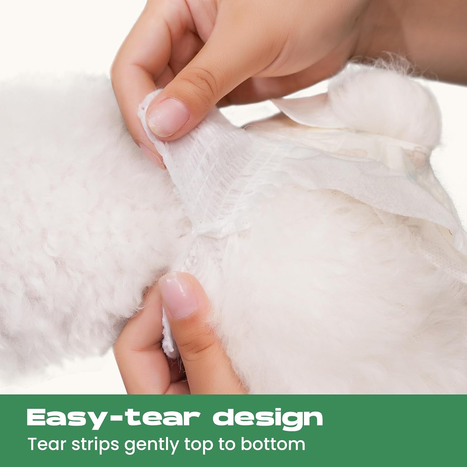 Disposable Dog Diapers Female, S, 10PCS | 360° Leak-Proof Full Wrap, Stretchy Waist, Highly Absorbent, For Dogs in Heat