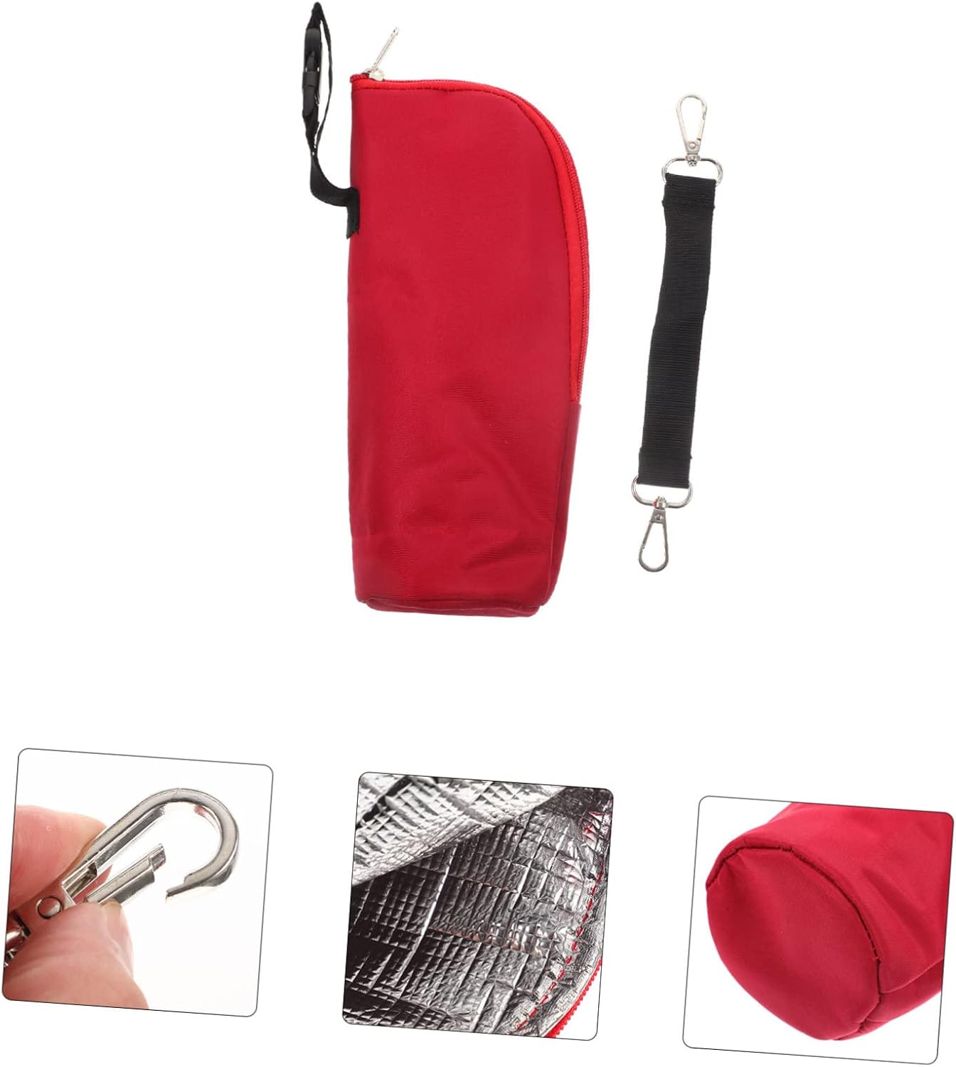 Insulated Milk Bottle Storage Pouch Set Thermal Nursing Bags for Feeding Bottles Portable Multi-functional Machine Washable Design Care and Travel