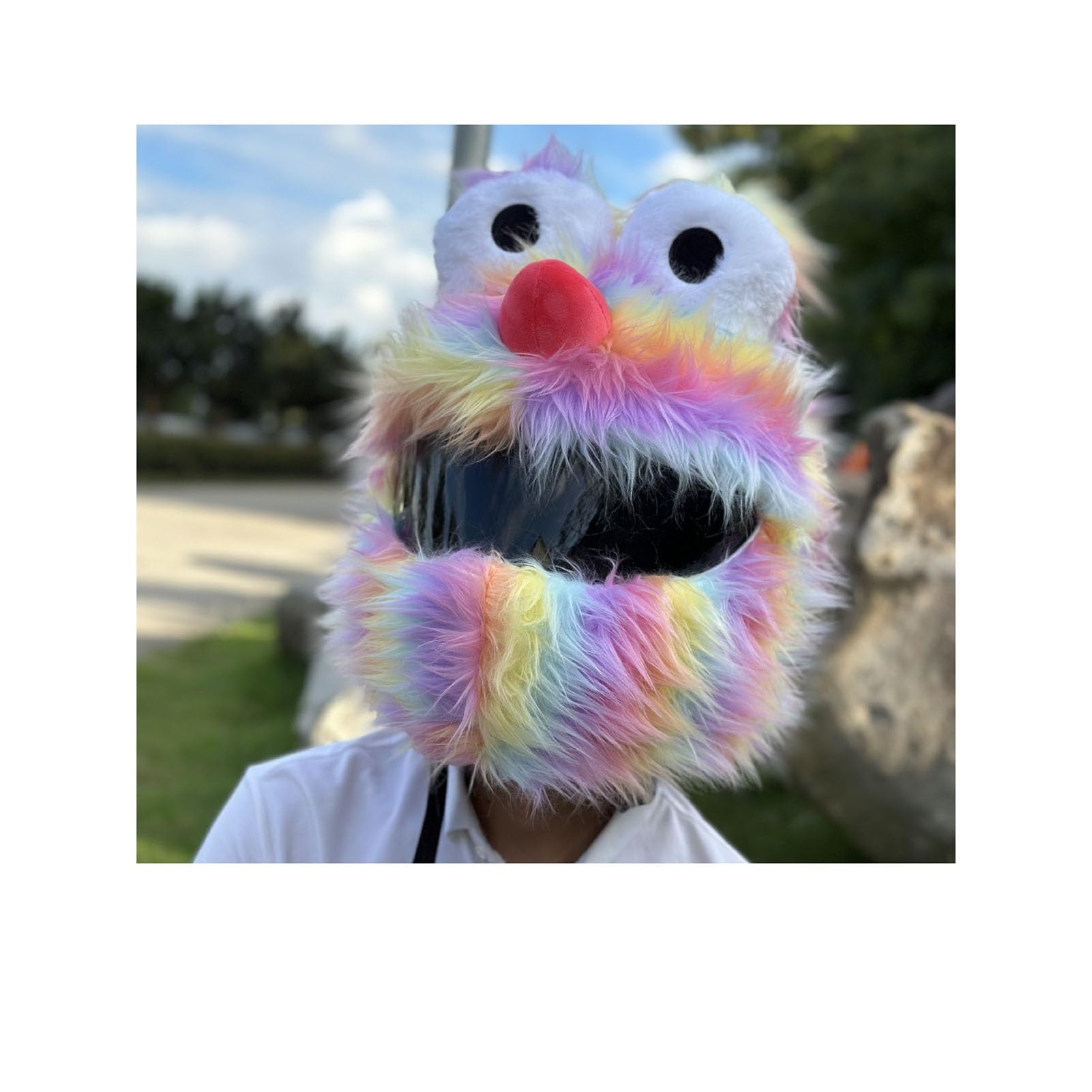 fuzzy monster motorcycle helmet Cover,Furry Motorbike Helmet Cover, for Most Full Face Helmets, Funny Helmet Decoration, Fun Riding Gear Gifts(U1) Automotive If youre not convinced Color:Small Spool - LEFT HANDED - Camo Custom Tumbler GUCCI GG Marmont 476671