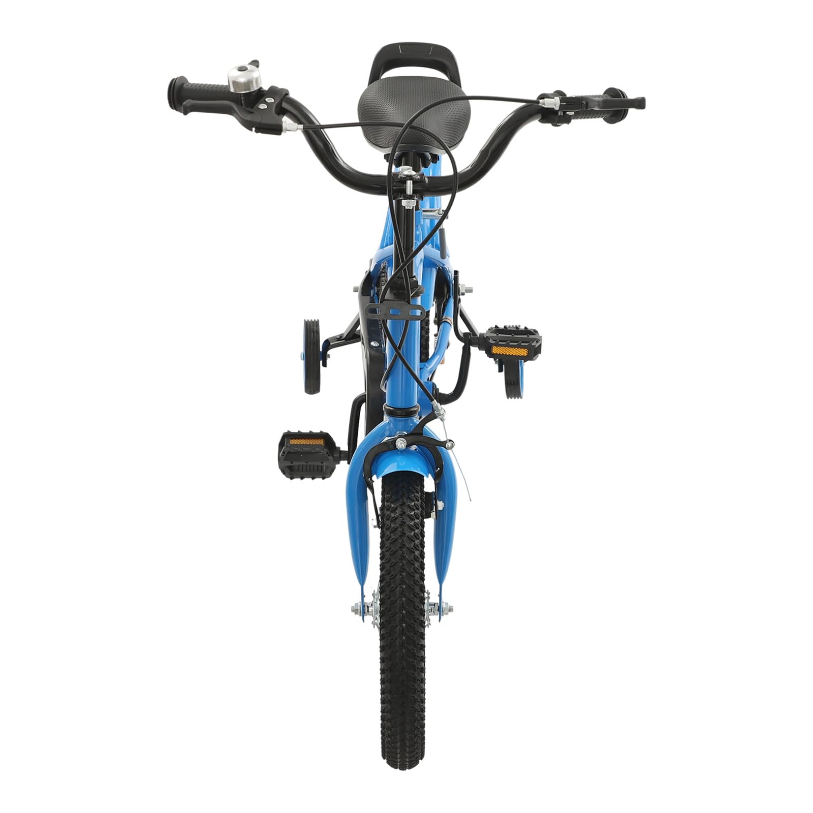 12/14/16/18/20 Zoll Kinderfahrrad mit Stabilisatoren für 2-14 Jahre Jungen und Mädchen,HöHenverstellbar,mehrere Farben