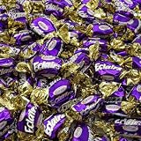 Turkish Soft Caramel with Chocolate Cream Filling – 2 lb Eclairs Candy, Individually Wrapped, Bulk Bag