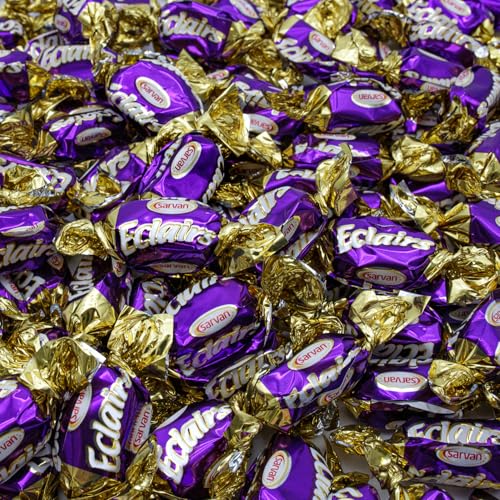 Turkish Soft Caramel with Chocolate Cream Filling – 1 lb