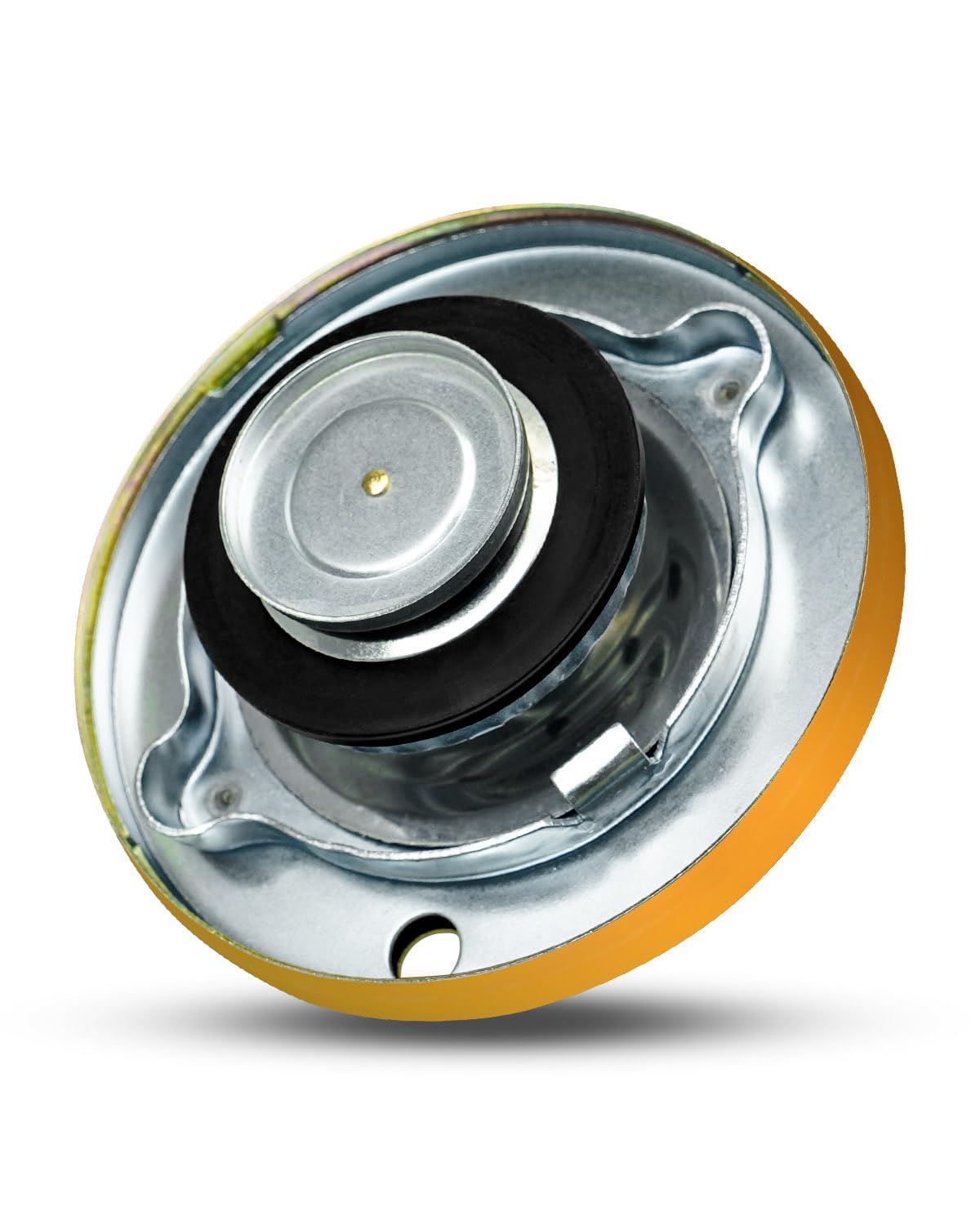 Tapa ventilada para tanque de transferencia HUQUZN, compatible con la tapa del tanque de presión de ventilación Dee Zee Fill Rite para tapón de tanque roscado NPT de 2 pulgadas, solo base superior