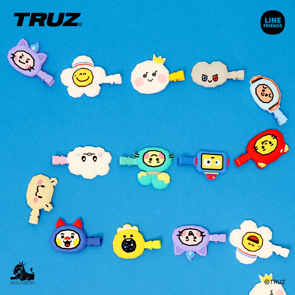 Amazon.co.jp: ソロモン商事 TRUZ 公式 前髪クリップ HAIR CLIP (LAWOO 