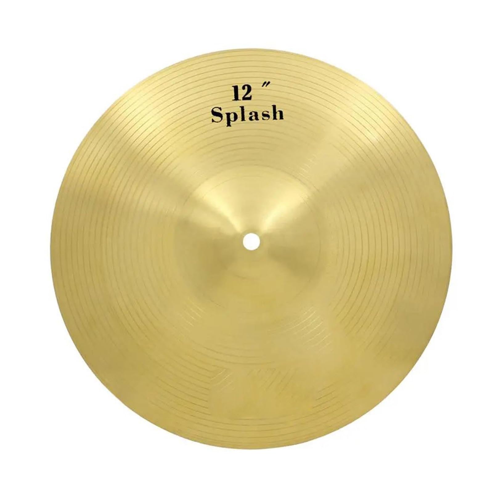 Estándar Platillos Juego De Percusión Tambor Platillo Latón 12 Pulgadas Para Ensayo Y Práctica De Banda