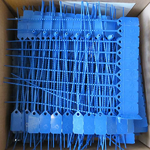 1000 - Blue Tamper Seals, Zip Ties are made for Fire Extinguishers but work for many other applications (Blue)