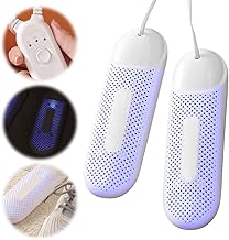 Electric Shoe Dryer, Boot Dryer Shoe Dryer with Timer 3 Modes Portable Shoe Dryers Shoe Warmer and Boots for Shoes, Socks, Gloves, white