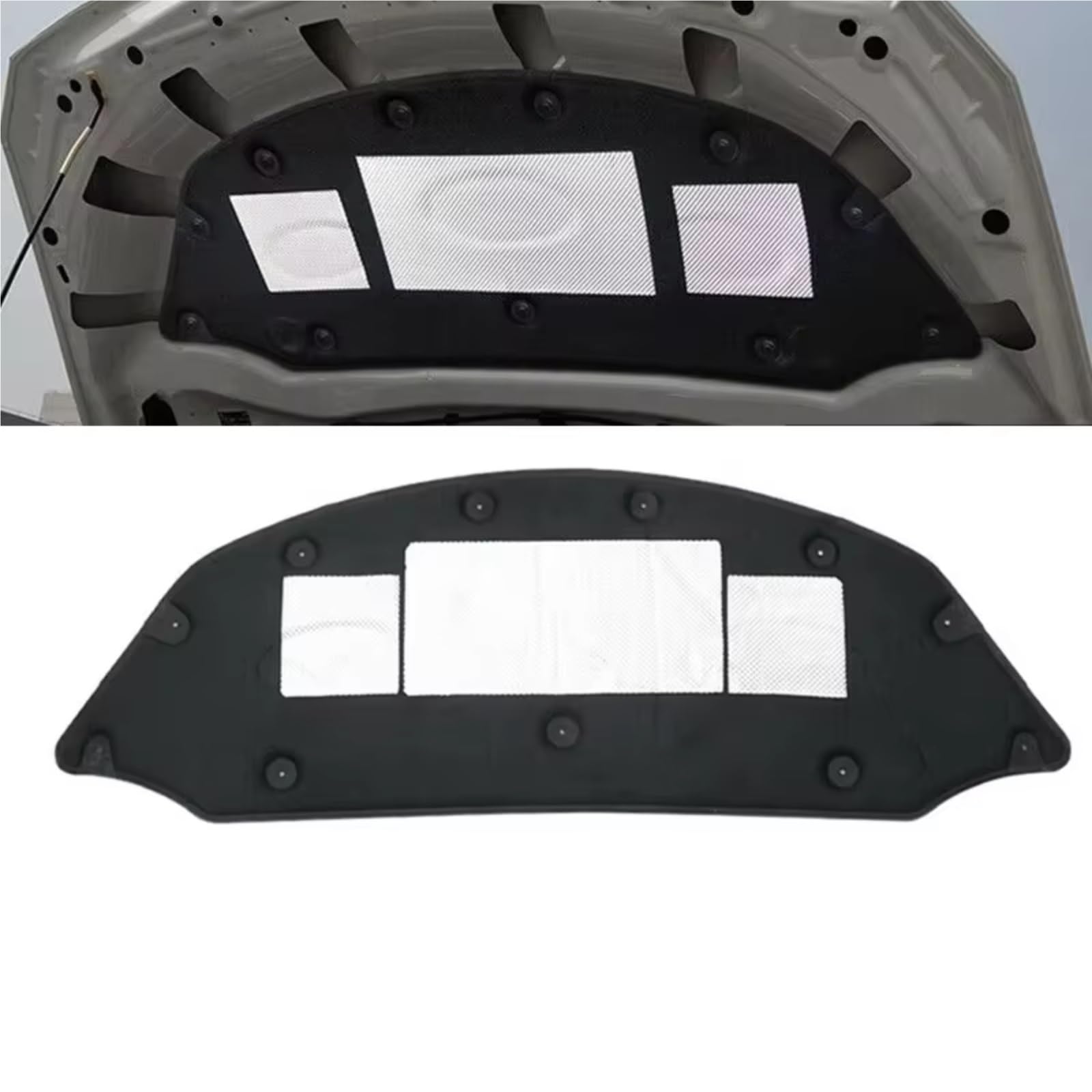 Dämmung Haube Vordere Haube Motor Schalldämmung Pad Schallschutz Abdeckung Thermische Wärme Matte Kompatibel Mit Benz Für B-Klasse Für W246 B200 2012-2018