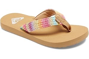 Roxy Girl's Porto Raffia Slide Sandals: Epitome of Summertime Comfort and Style