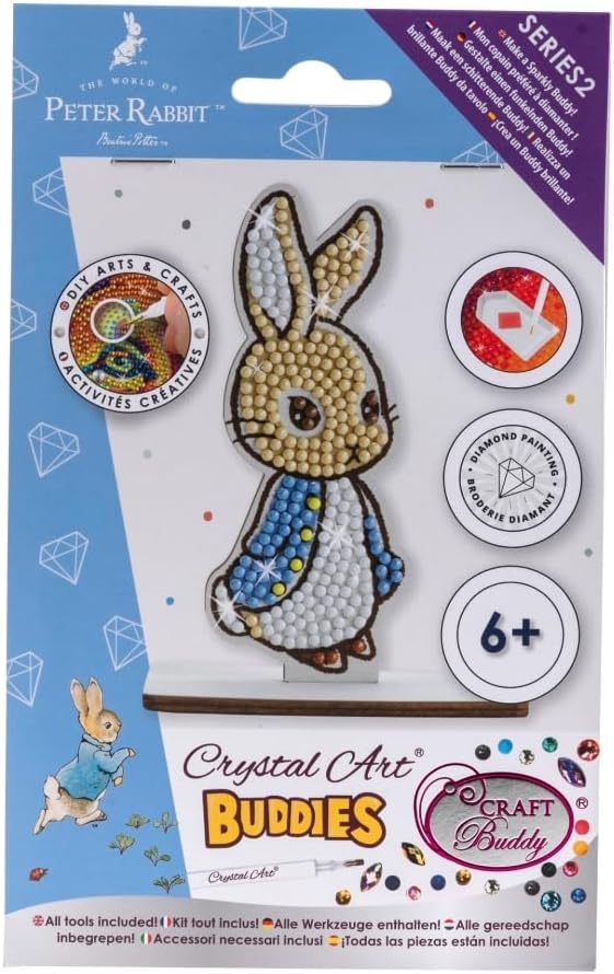 "Peter Rabbit" Crystal Art Buddies Series 2