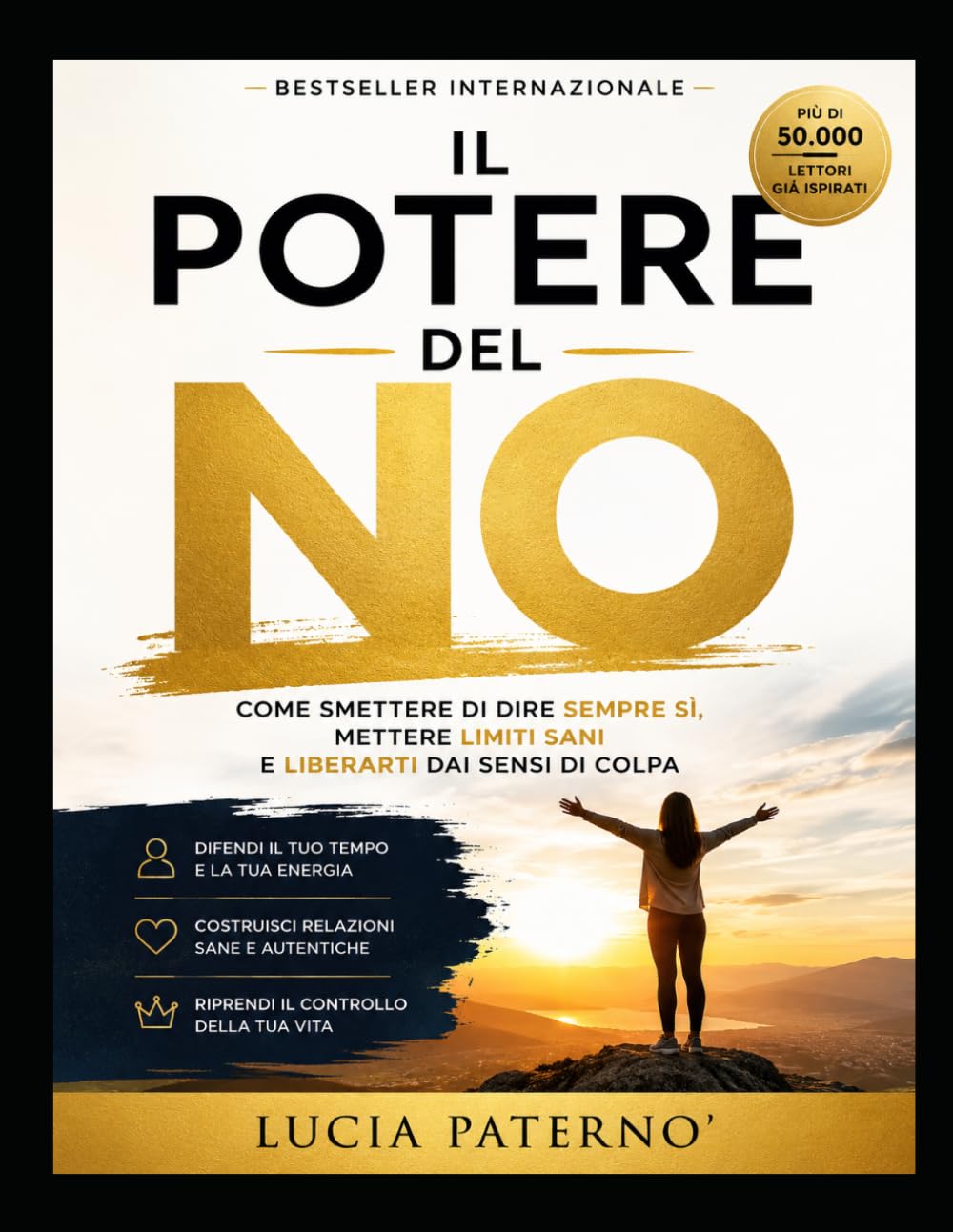 IL POTERE DEL NO: Scopri come dire no senza sensi di colpa, migliorare l’autostima, stabilire confini sani e vivere una vita più equilibrata