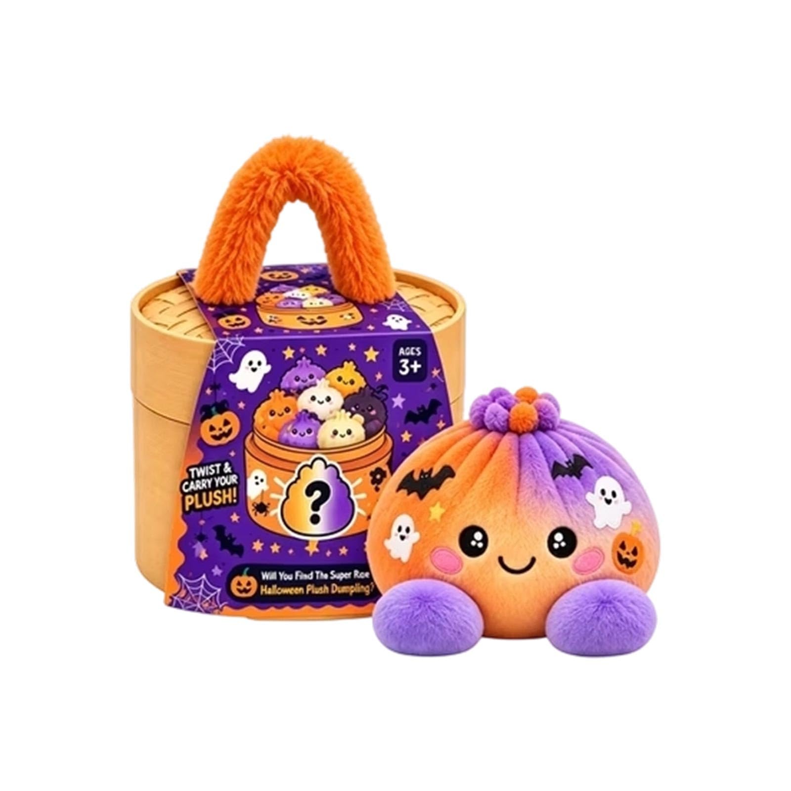 Giant Dumpling Squishy 2026 Squishy Dumpling Cute Plush Giant Squishys Mystery Dumplings Christmas Halloween Dumplings Squishies Toys Large Rainbow Adult Fidget Buns Blind Box Toys