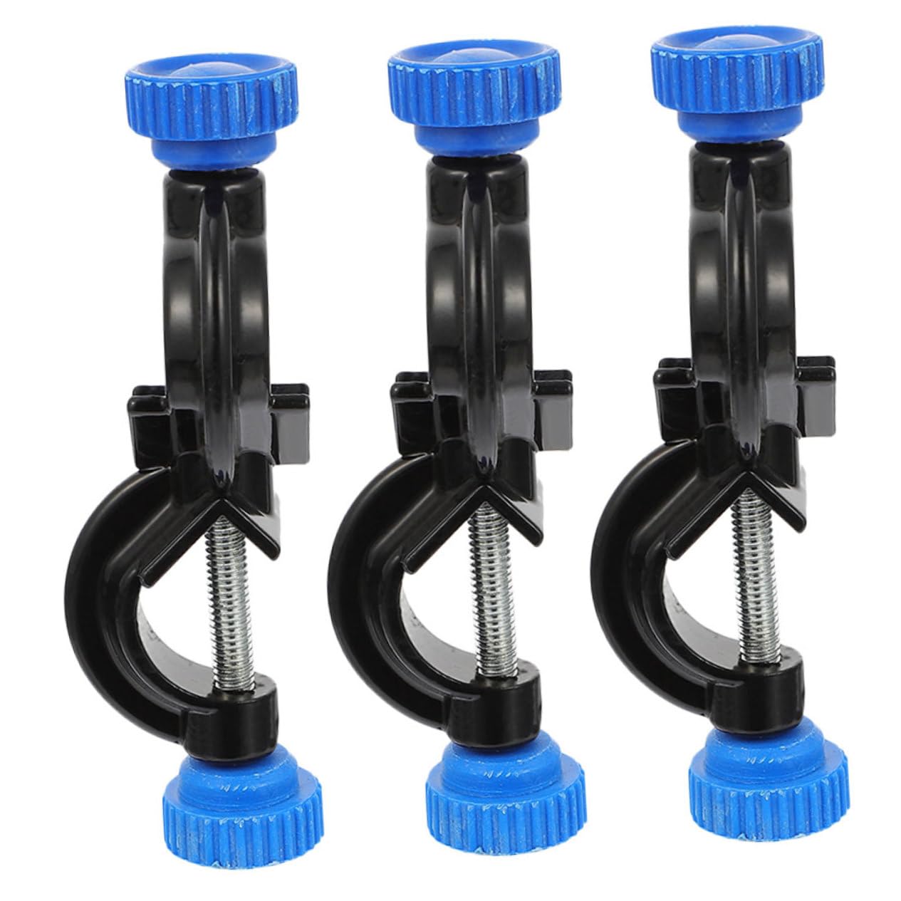 OSOLADY 3pcs Clip Accessories for Jig Lab Stand Holder Boss Head Holder Laboratory Supplies Clamp Stand Lab Stand Clamp Holder Adjustable Clamp Bracket Clamp Labs