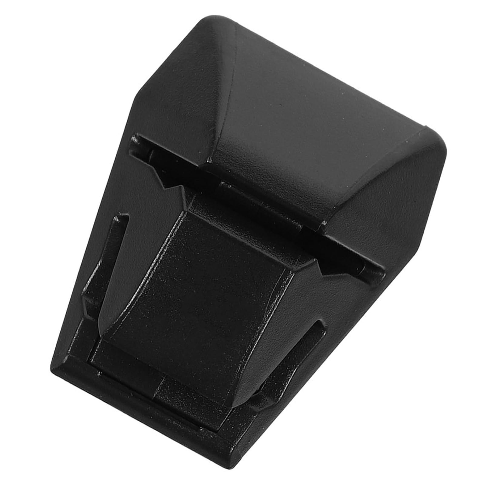 Luxshiny Clip Porte-cartes de Voiture en Abs Noir, Support Pratique pour Tickets et Cartes, Gain de Place pour Accessoires Intérieur de Voiture
