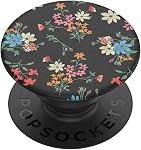 PopSockets Phone Grip with Expanding Kickstand, Adhesive Grip - Lace Noir