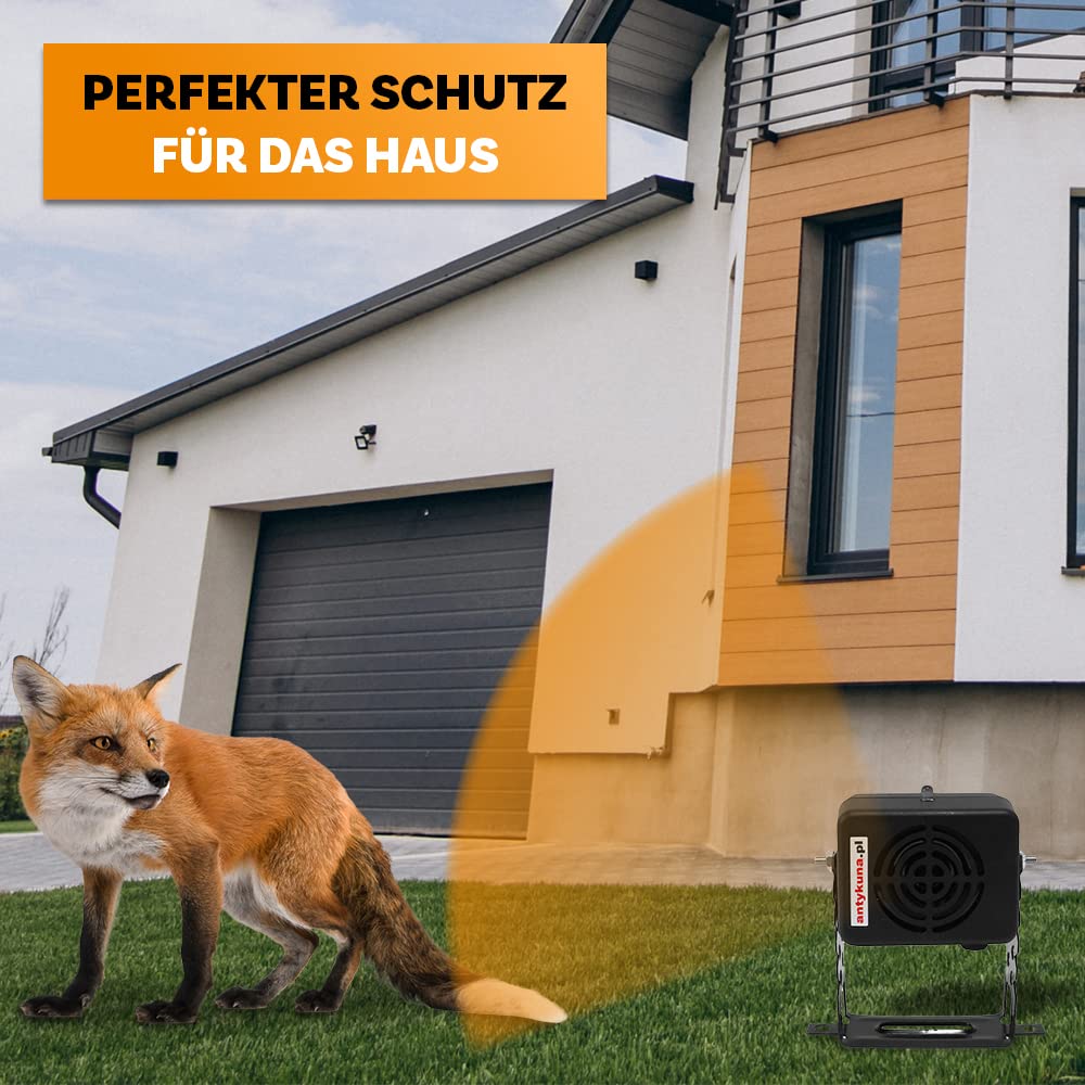Repelente ultrasónico para roedores, ratas y ratones | Fuerte y eficaz | Dispositivo de alta frecuencia Casa Garage Techo