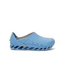Scholl Evoflex, Scarpe da Lavoro per Settore Medico Unisex – Adulto, Blu Glaciale, 42 EU