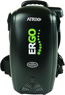 Atrix Ergo Backpack Canister Vacuum, Portable Cleaner with Attachments for Professional and Residential Use, VACBP10 Premium Bundle