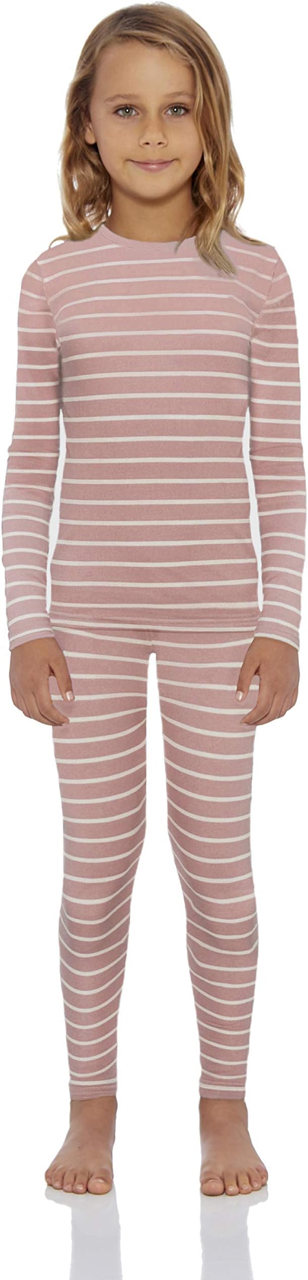 RockyRocky Thermal Underwear For Girls (Thermal Long Johns Set) Shirt & Pants, Base Layer w/Leggings/Bottoms Ski/Extreme Cold