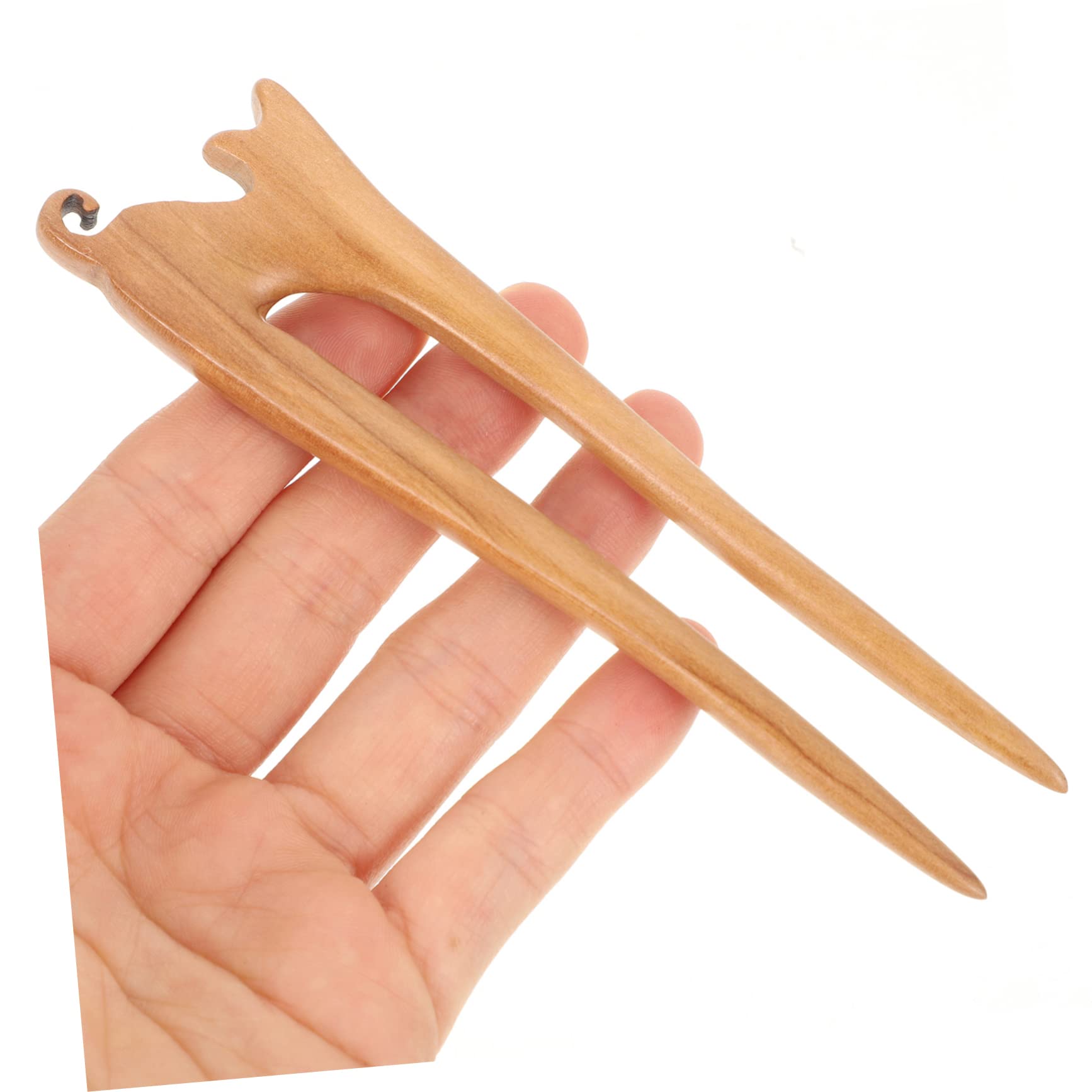 DOITOOL 6stücke Teiliges Holz-haarforken Für Vintage Katzen-haarstäbe Aus Und Pflaumenholz Zum Hochstecken Von Frisuren Und Haarschmuck Für Kreative Styles