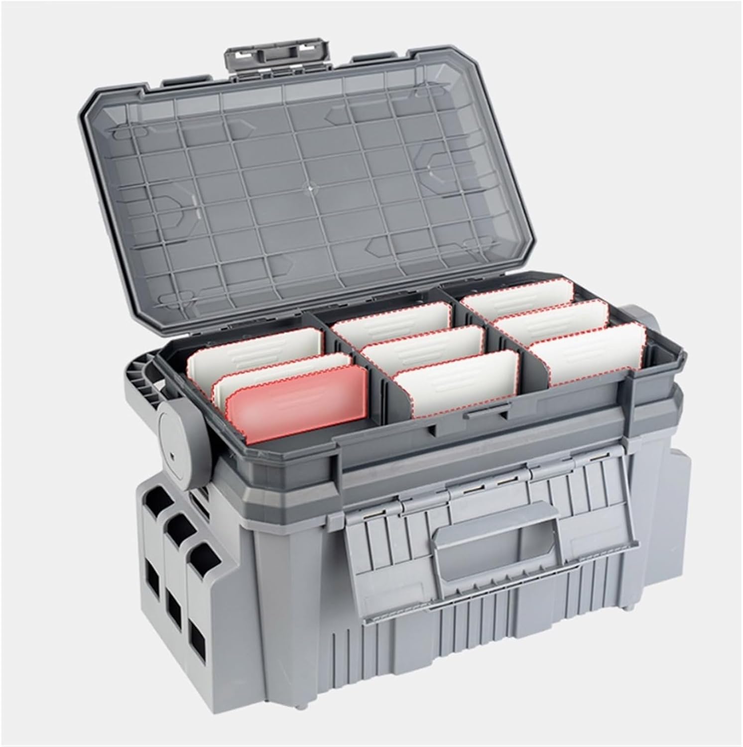 Fishing Tackle Box, Multifunctional Fishing Gear Box Sea Tool Suitable For And Camping Art & Craft Case(Black)