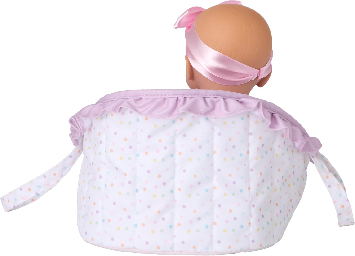 Madame Alexander 14-Inch Sweet Smiles Baby Doll, Slumber Carrier - Image 4