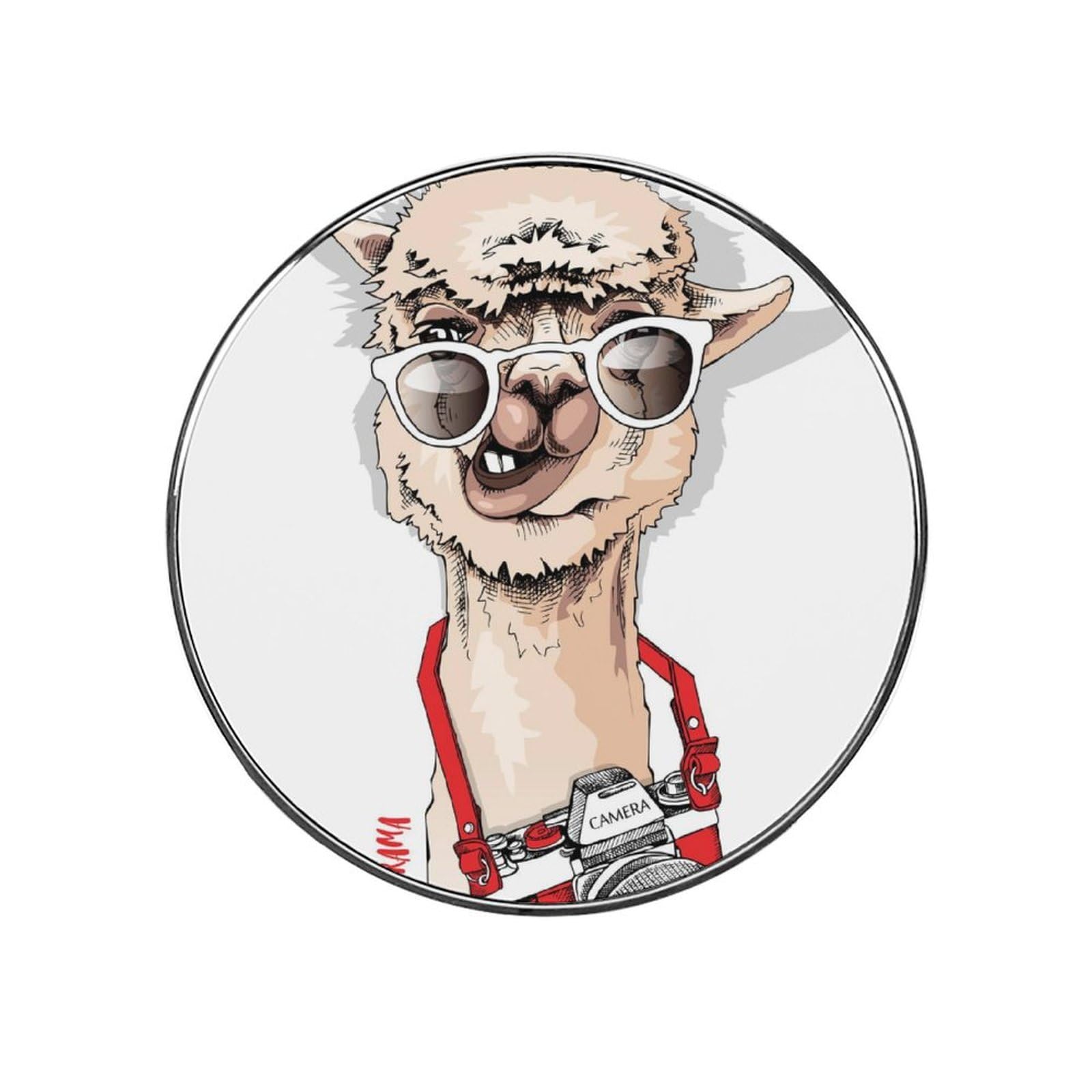 Cartoon Alpaca Magnets For Fridge Kitchen Decoration For Refrigerators Whiteboards