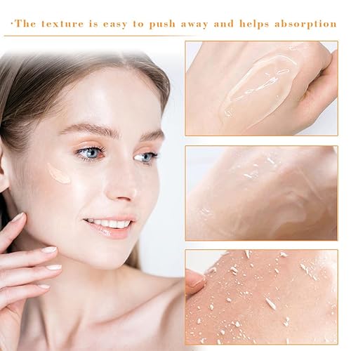 Miniatura 6 de Gel exfoliante naranja, gel exfoliante facial y corporal, exfoliante facial hidratante de limpieza profunda.