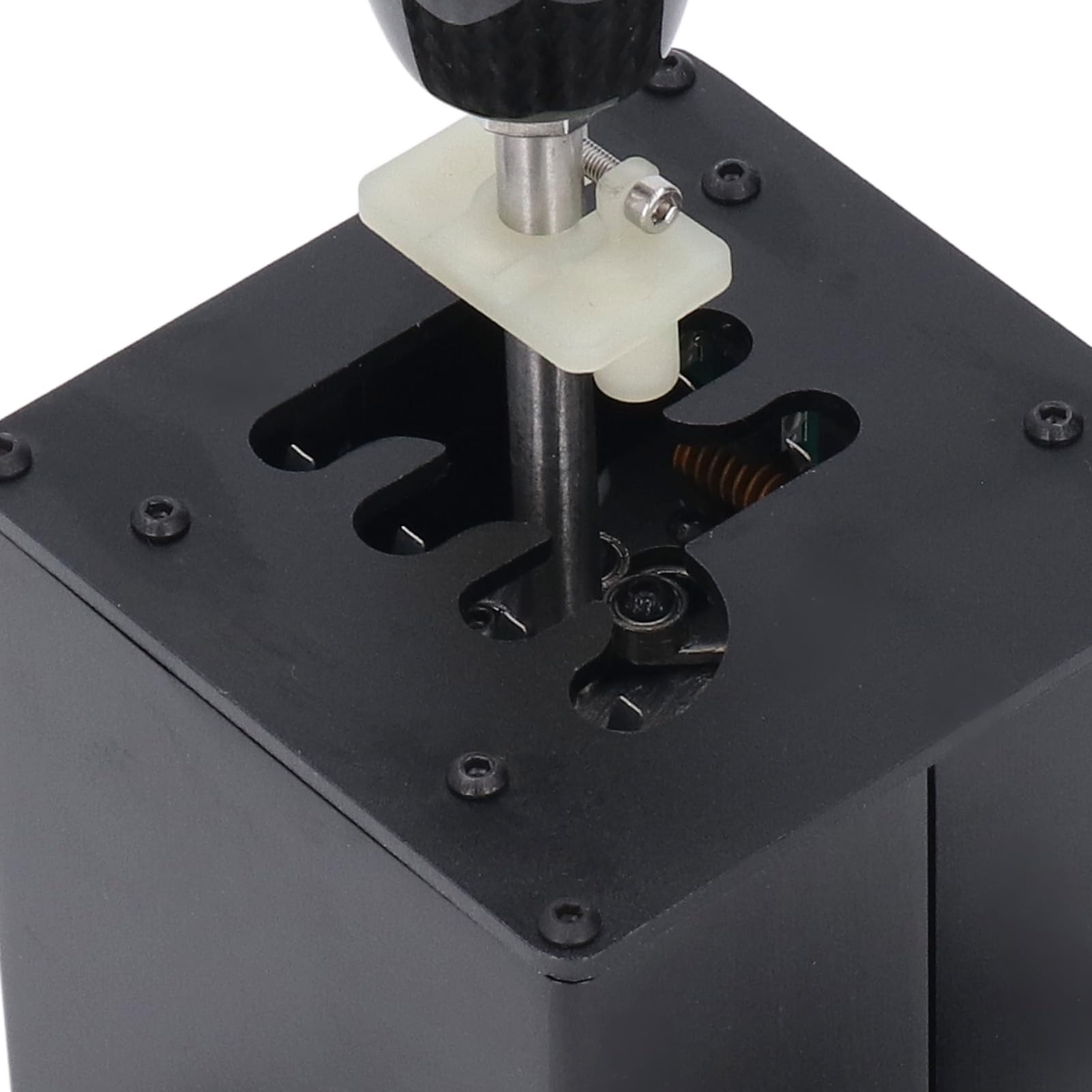 Asixxsix Cambio Simulatore Gioco di Corse, Kit Cambio 6+R H, Simulatore Cambio USB Gioco di Corse per PC, Compatibile con G27, G29 e T300, Volante Gearshift per PC Windows