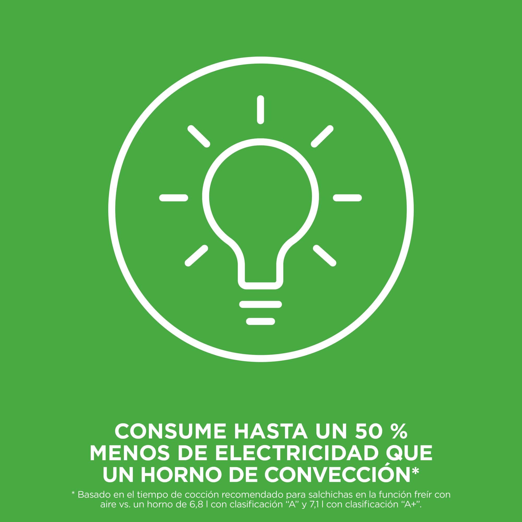 Ninja CRiSpi, Freidora de Aire Portátil, 3,8L y 1,4L, Blanco, FN102EU | 4 en 1: Freír con Aire, Asar, Mantener la Temperatura, Dorar, Compacta, 2 Recipientes de Cristal Extraíbles y Tapas, 1700W