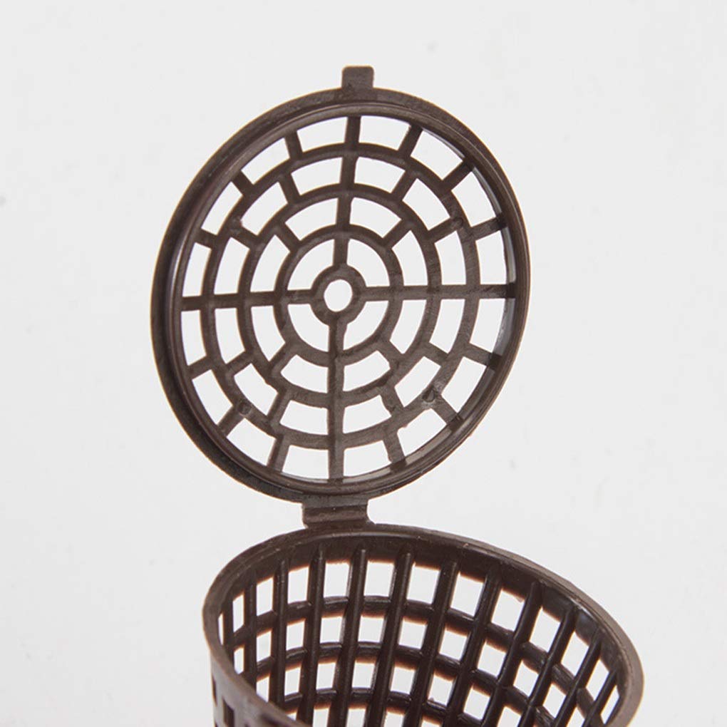 Lot De 100 Paniers à Engrais Pour Bonsaï - Boîtes à Outils Portable Avec Couvercle - Pour Orchidées Et Petites Plantes