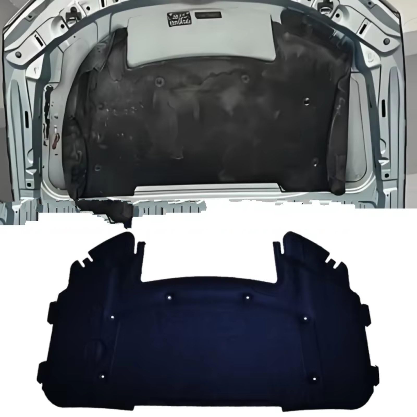 Dämmung Haube Vorne Motorhaube Isolierung Pad Wärme Sound Baumwolle Schallschutz Matte Abdeckung Schaum Feuerfest Kompatibel Mit Für E90