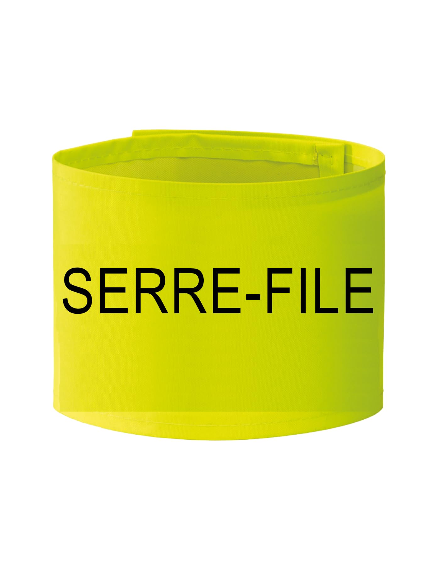 Lot de 4 brassards Serre-File Jaune (L/XL)