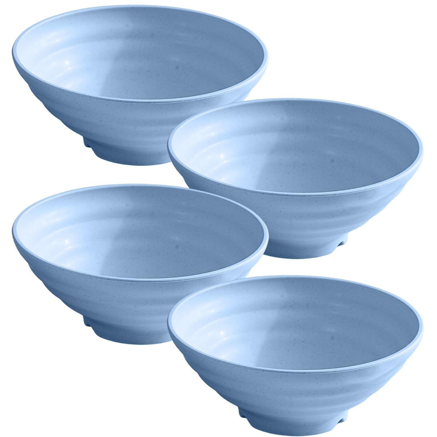Wheat Straw Salad Bowls - Durable, Stackable & Eco-Friendly -19 Wheat Straw Salad Bowls - Durable, Stackable & Eco-Friendly -19