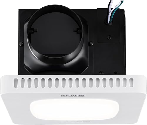 Miniatura 12 de VEVOR Bathroom Exhaust Fan, 110 CFM High-Efficiency Ventilation, 1.5sones Low Noise Operation All-Copper Motor, Remote Control, Energy-Saving