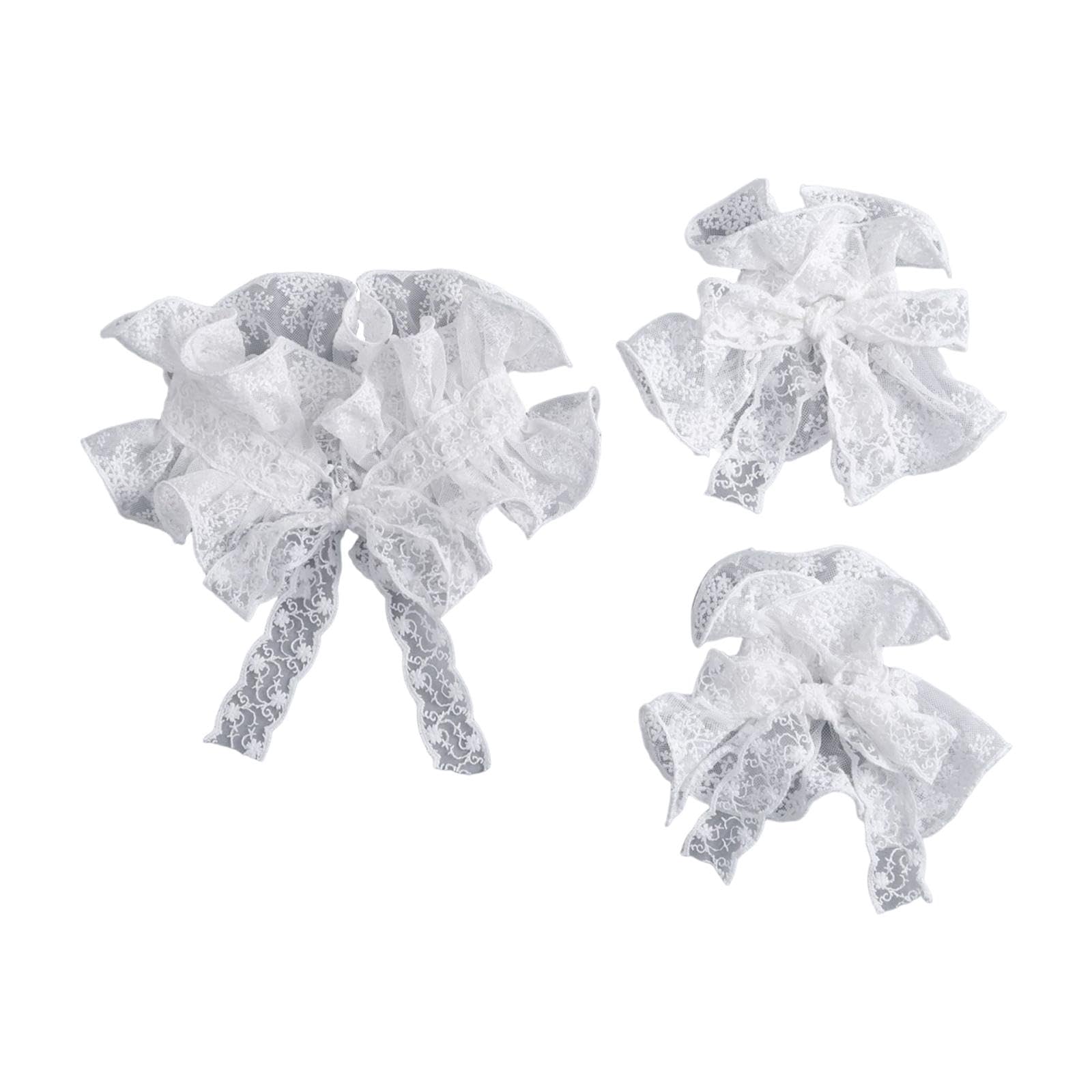 ecomistiq ECOMISTIQ®Fake Costume Accessories Halloween Weedding Gifts Supplies DIY Stylish White Set|Clothing Shoes & Accessories | Womens Accessories | Scarves & Wraps-picture-38