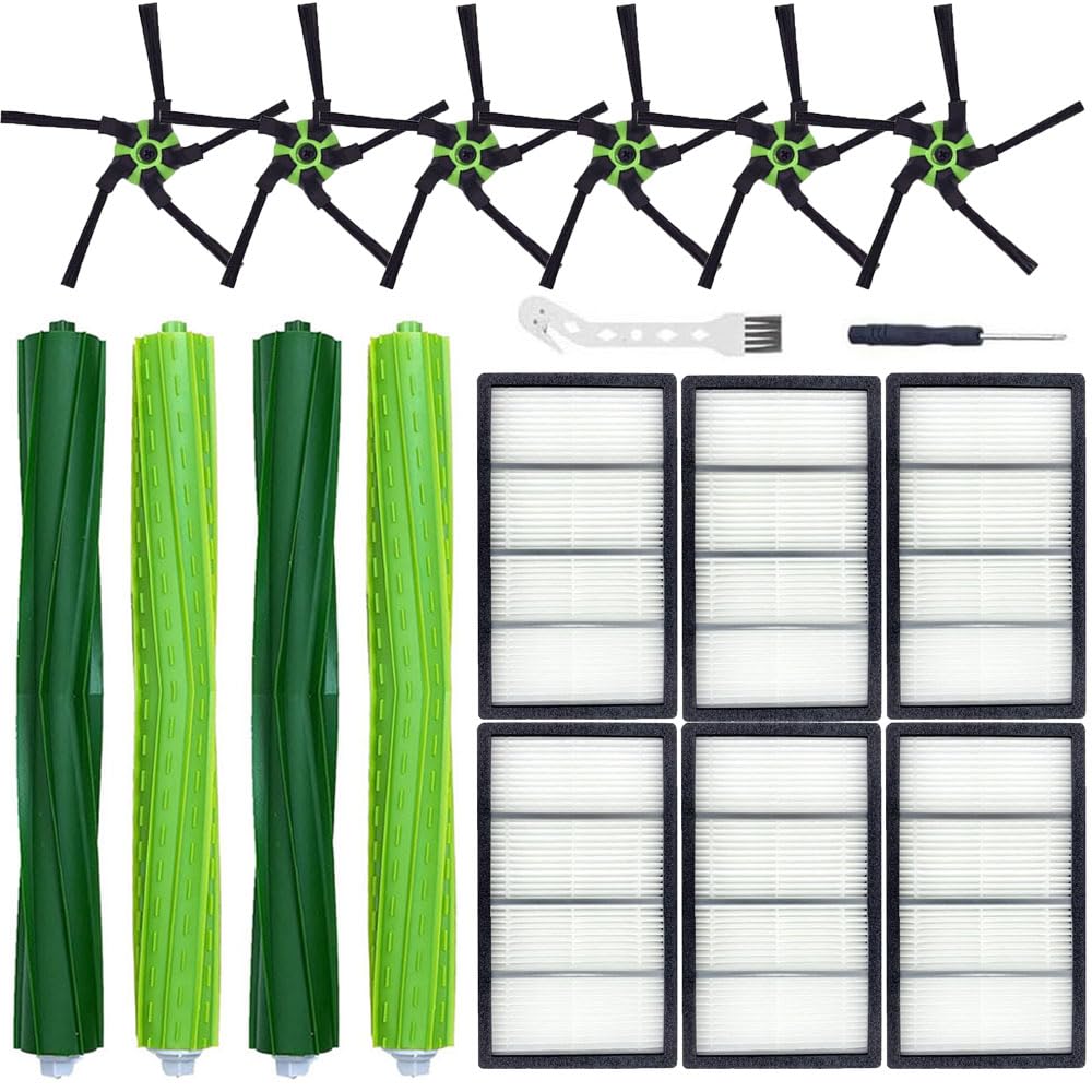 24 piezas de repuesto para iRobot Roomba s9 (9150) s9 s9 Plus (9550) s Series AI Robot